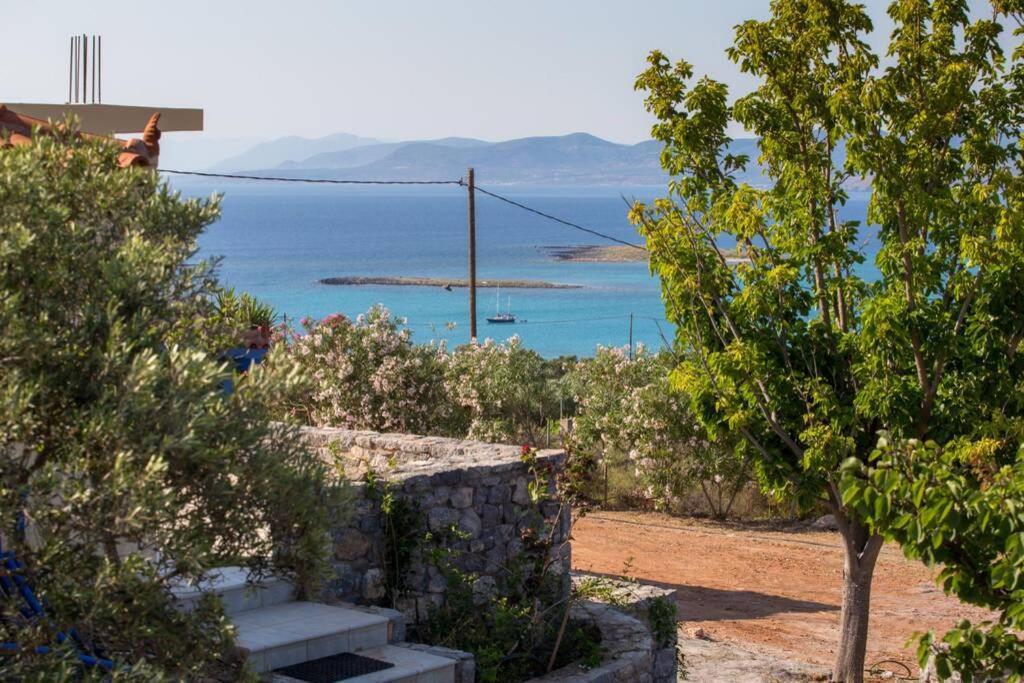 Elafonisos Amazing View Villa Bagian luar foto